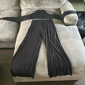 Lulus Two Piece Jumpsuit - Black -Medium